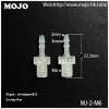 MJ-2-M6 Barb 2mm ture thread 6mm