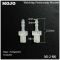 MJ-2-M6 Barb 2mm ture thread 6mm