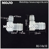 MJ-W14X10 PP Barb 10mm to 14mm