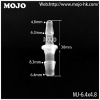 MJ-S6.4*4.8 1/4" to 3/16"