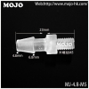 MJ-S4.8 3/16" 4.8mm