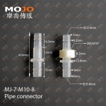 MJ-7-M10-8 Barb 7mm to 8mm Middle OD: M10 only connector